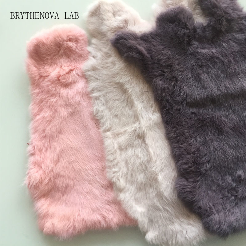 Home Textiles Wholesale - Fourrure de lapin véritable multicolore en