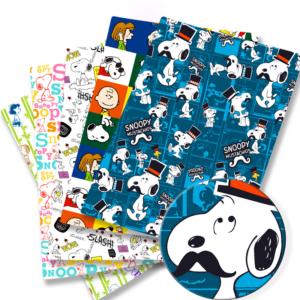 Home Textiles Curtains - Tissu Snoopy TAKARA TOMY 140x50CM, tissu