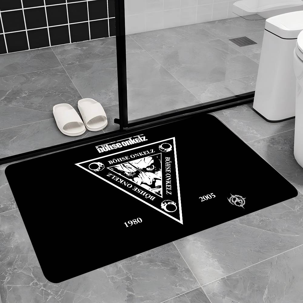 Home Textiles Germany - Tapis de cuisine B-Bohse O-Onkelz d'Allemagne,