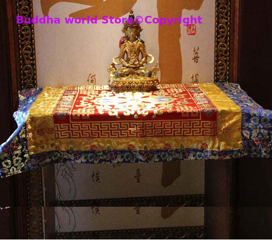 Home Textiles Wholesale - Statue de bouddha brodée de bon