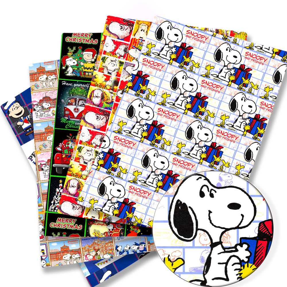 Home Textiles Curtains - Tissu TAKARA TOMY Snoopy 140x50CM, imprimé
