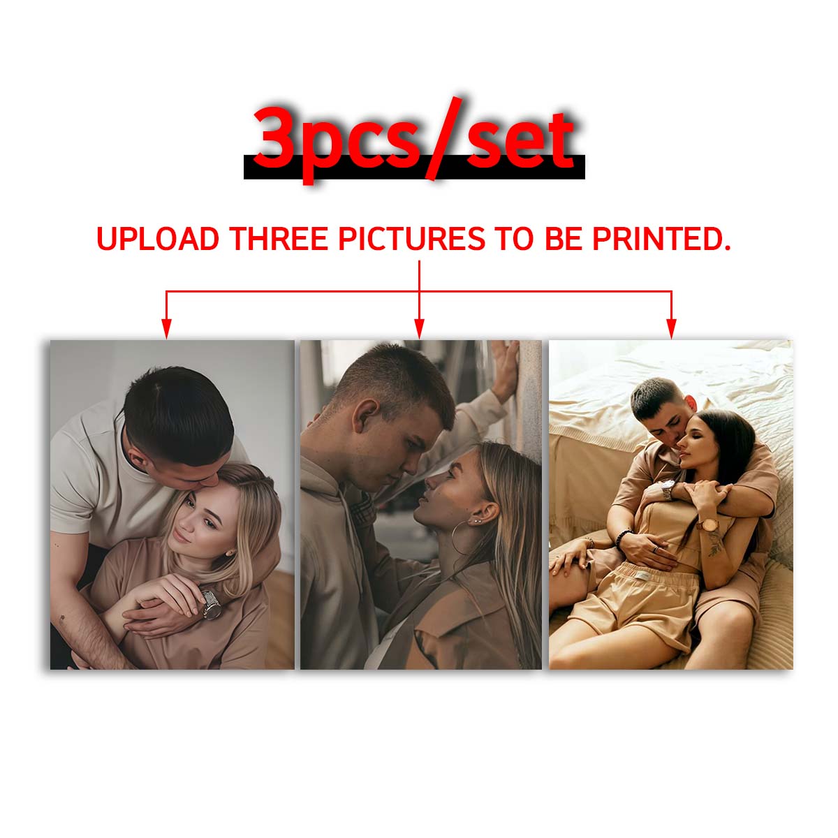 Triptyque - Cadre photo en boi - Home Textiles Photos avis et prix