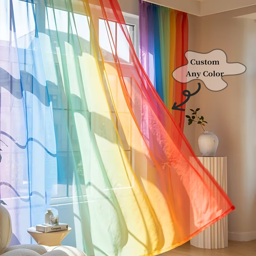Rideaux transparents plats 2D  - Home Textiles Curtains avis et prix