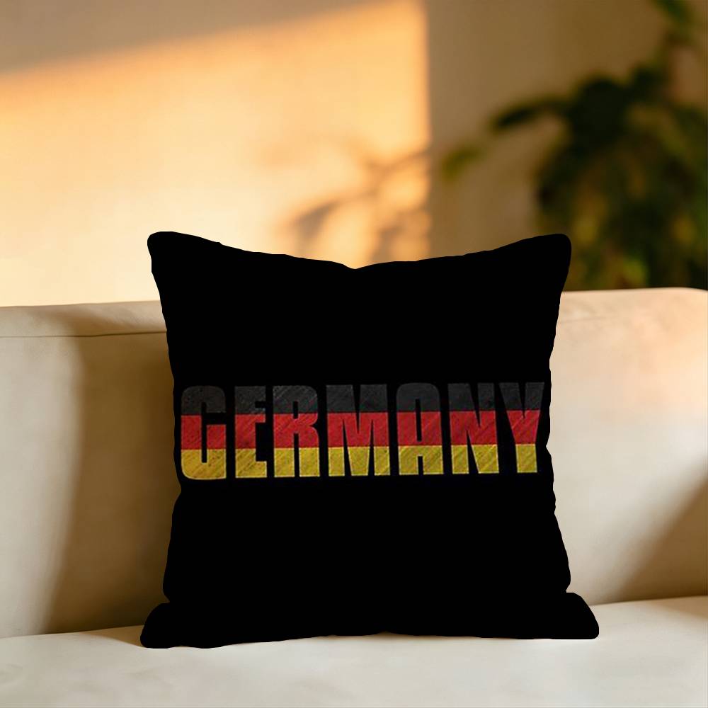 Housse de coussin carrée doubl - Home Textiles Germany avis et prix