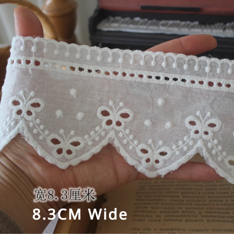 Ruban en dentelle de coton bla - Home Textiles Photos avis et prix
