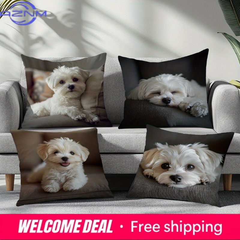 Housses de coussin avec impres - Home Textiles Photos avis et prix
